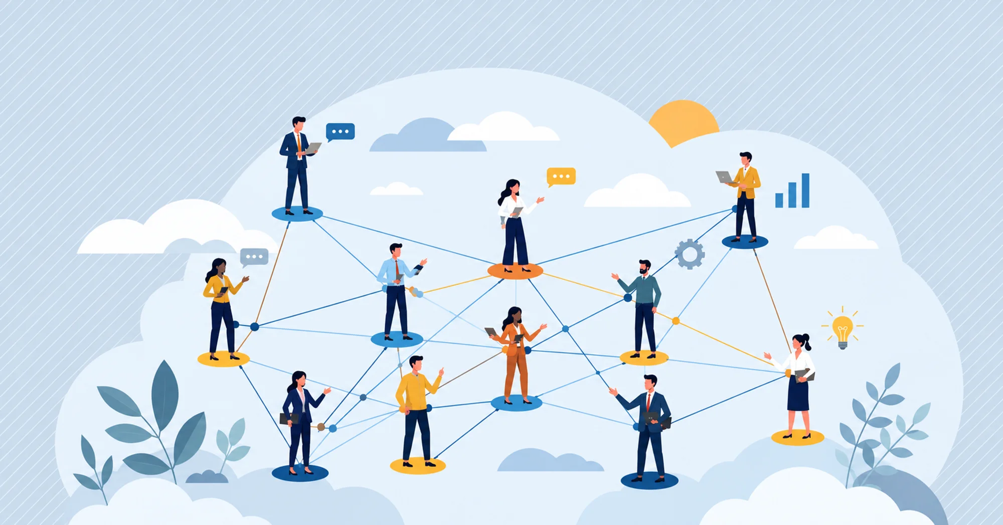 Investors connected across the Kundan Spaces portfolio